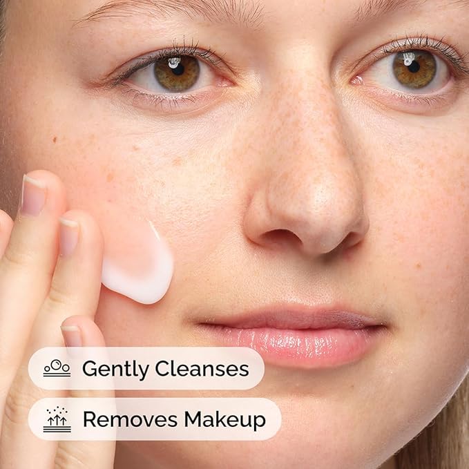 The Ordinary Glycolipid Cream Cleanser,Gentle Makeup Removal with Plant-Derived Glycolipid Agents,5.1 Fl Oz,(Pack of 2)