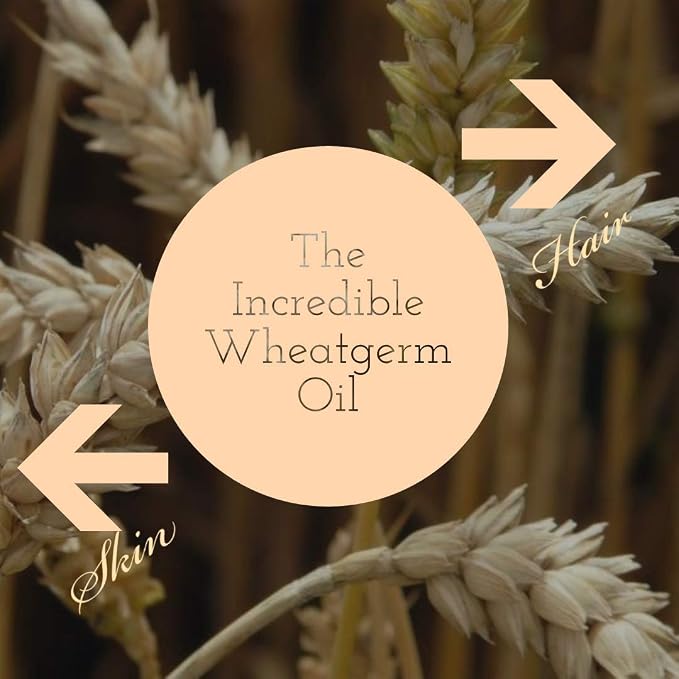 Deve Herbes Pure Wheatgerm Oil (Triticum vulgare) Cold Pressed (Pack of Three) 100ml X 3 (10 oz)