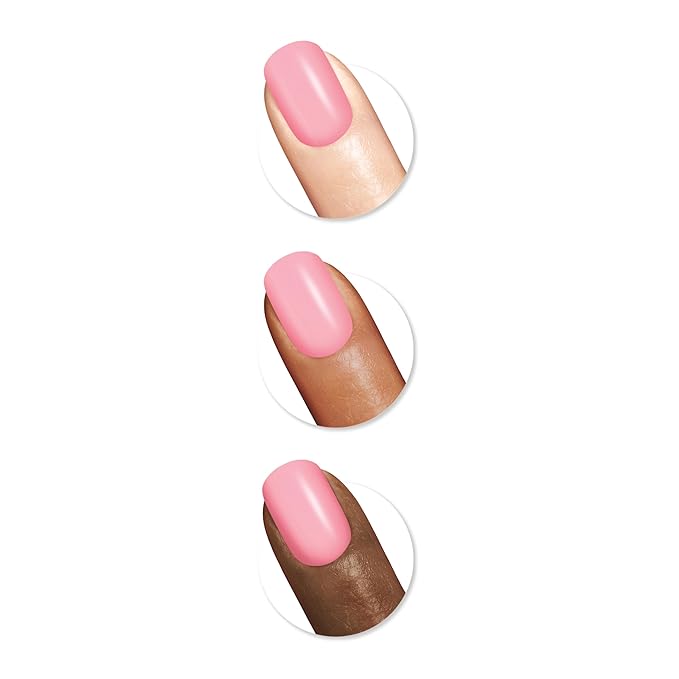 Sally Hansen Good. Kind. Pure. Nail Polish | Plant-Based, Vegan, 16-Free Formula | Opaque, Shiny | 288 Just Bloom | Bright Mauve Nail Color