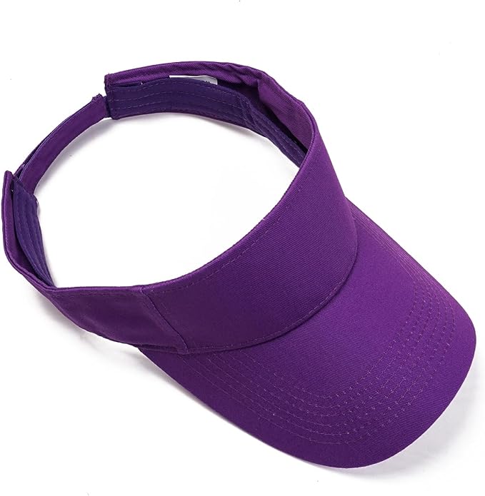 ANDICEQY Sports Sun Visor Hat, Sun Hat Visors for Women and Men for Outdoor | Adjustable Sun Visor Hats, Lightweight & Breathable, Cotton, Ideal for Running, Tennis, Golf, Outdoor Sports and Beach