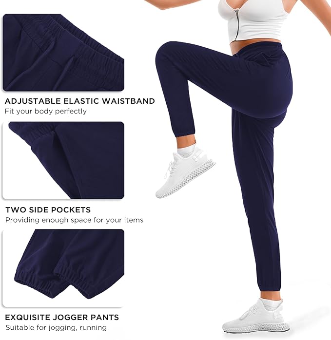Stanpetix Womens Sweatpants with Pockets - Joggers for Women Sport Pants Trousers for Women