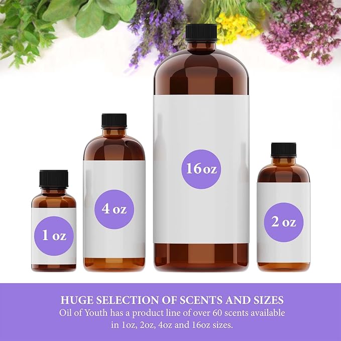 Oil of Youth Rose Essential Oil - Therapeutic Grade Aromatherapy Oil for Diffuser, Skin, Hair, Perfume & Candle Making - 4 fl oz with Dropper