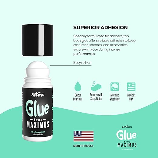 SoDanca Glue-teus Maximus Roll-on Body Adhesive for Dancers (2)