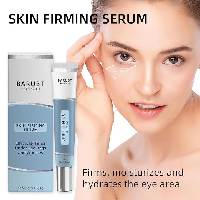 Instant Firming Eye Serum, Targets Under-Eye Bags, Wrinkles Dark Circles & Fine Lines, Anti-Aging Formula,15ml(0.49 oz)