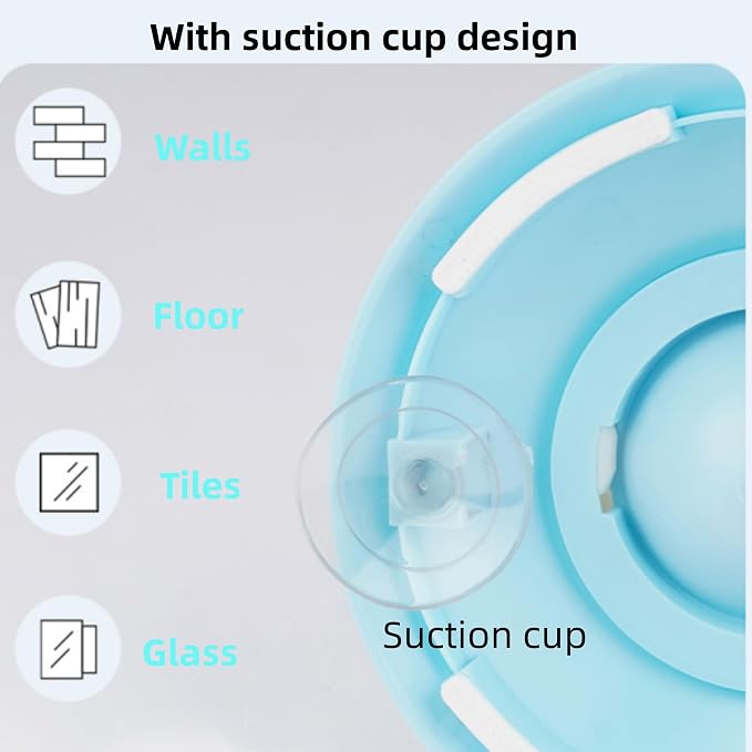 Dog Lick Bowl with Rolling Ball, Dog Licking Bowl for Liquid Food, Anxieties Relief Slow Feeder, Cat Treat Dispenser Licks Toys, Non-Slip Licking Bowls, Suitable for All Types of Dogs, Cats