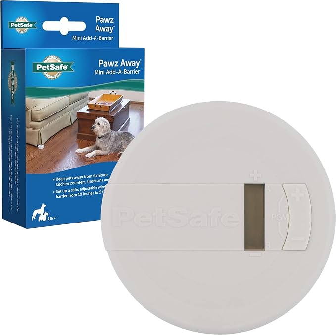 PetSafe Pawz Away Mini Extra Pet Barrier Base Unit, Indoor/Outdoor | Base Unit Only, Replacement, Extra, Add-A-Barrier, Expand Pawz Away System Up To 2.5 ft Radius/5 ft Diameter, Static