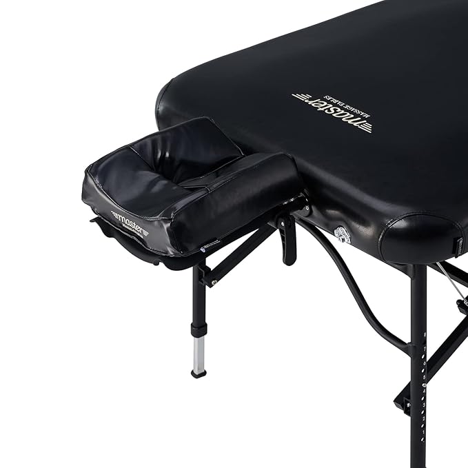 Master Massage Stratomaster Ultralight Portable Massage Table, Black, 30 Inch