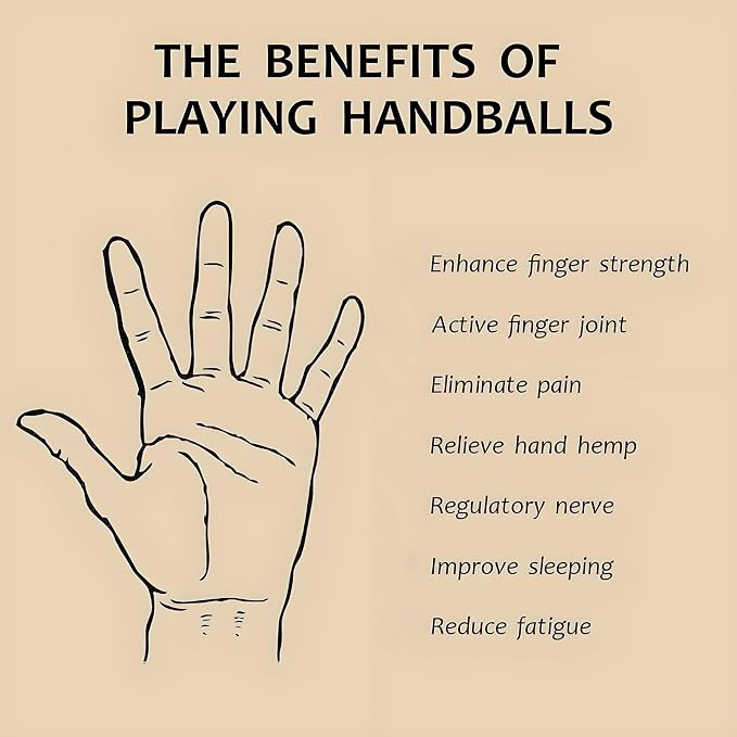 Marble Baoding Balls, Chinese Meditation Stress Relief Balls for Hand Therapy, Manual Massage Exercise,Beige,Small-1.38"