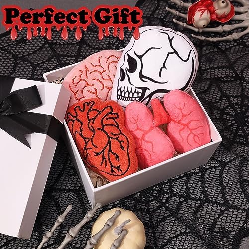 Plush Halloween Catnip Toys for Indoor Cats 4 Pack