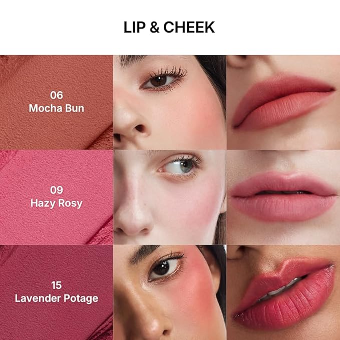 dasique Souffle Color Pot #02 Pomelo Pudding – Makeup Blush, Buildable Silky-Smooth Texture, Build-In Mini Brush, Multi-Use For Cheek and Lip