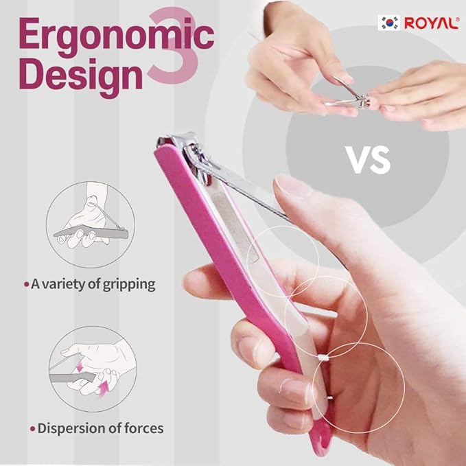 [Made in Korea] ROYAL Smart Nail Clipper with Multi-Features SMC-1, Catcher