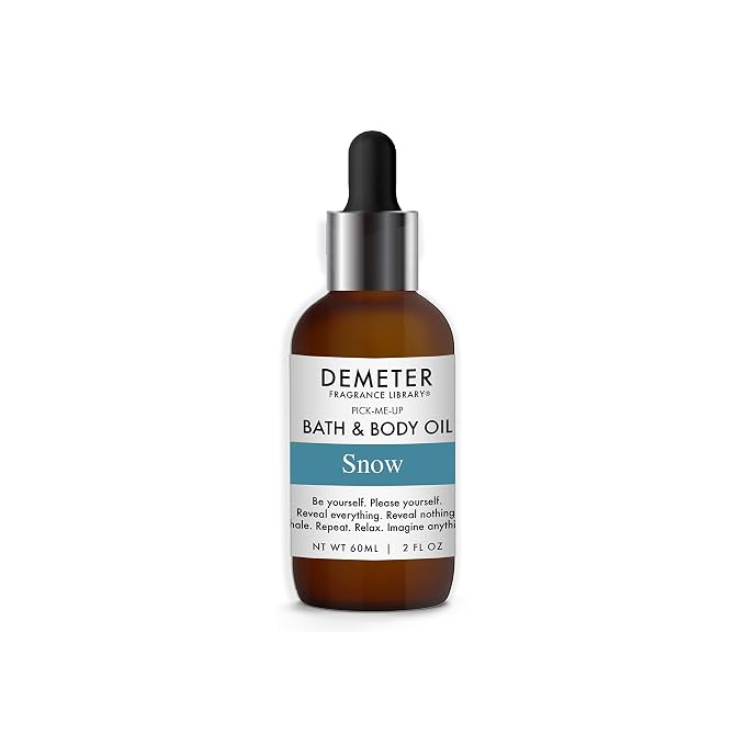 DEMETER Snow (2 Oz) Massage Oil by Fragrance Library