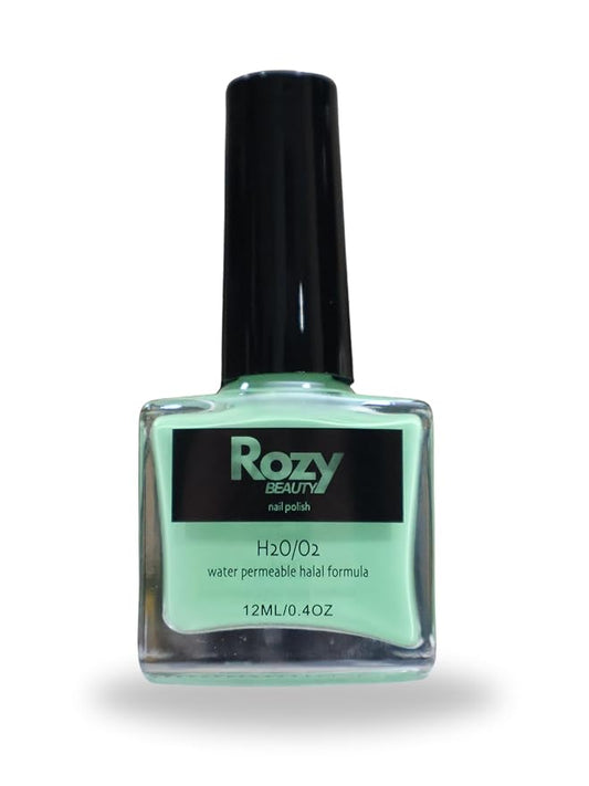 Halal-Certified, Wudu Friendly, Water Permeable, Breathable, and Fast Drying Nail Polish (Pista, 12 ml)