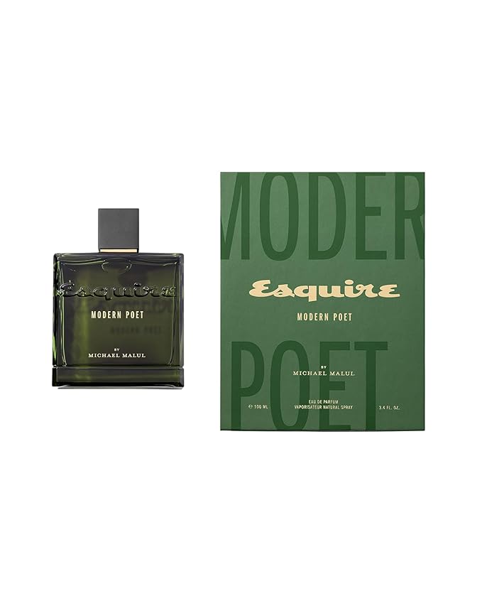 Michael Malul Modern Poet Esquire Fragrance Eau de Parfum for Men - 100ml | 3.4oz