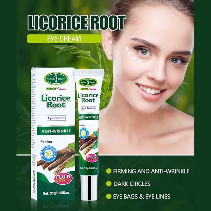 AICHUN BEAUTY Licorice Root Eye Cream Anti-Wrinkle Firming Dark Circles 25g / 0.85 fl.oz