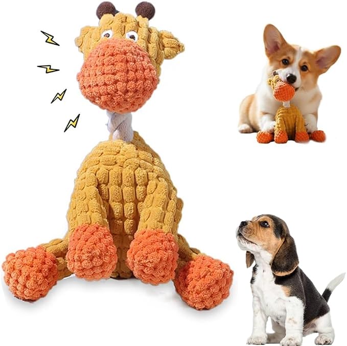 Dog Toys Indestructible Plush Dog Toy for Aggressive Chewers,