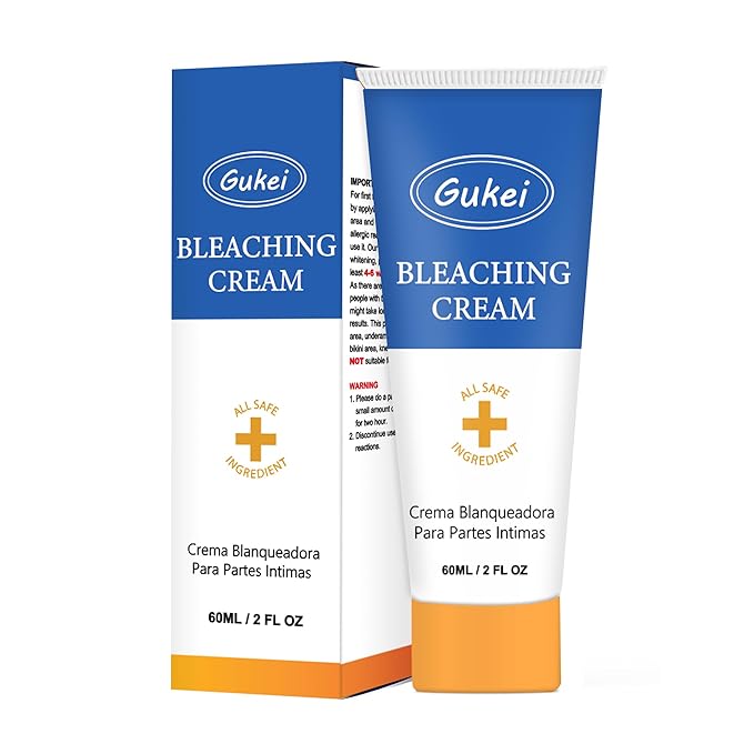 Skin Whitening Cream Bleaching Cream for Body Intimate Area, Private Parts, Underarm, Knees, Elbows, Inner Thigh, Bikini Areas, Bikini Line, Skin Lightening Dark Spot Remover For Intimate Areas 60ML