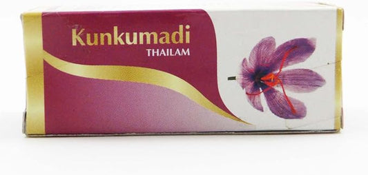 Vaidyaratnam Ayurvedic Kunkumadi Thailam for Face Massage Oil - 10ml