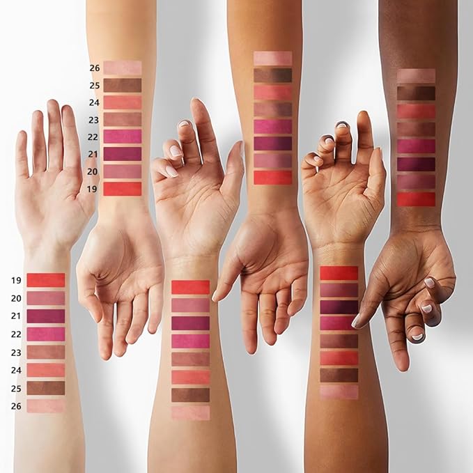 evpct Nude Fury Lip Liner Crayon Pencils Set for Women, Brown Matte Lip Stick Crayon Long Lasting, Lips Pencil Liner and Lipstick set, Lipliner Pencil, 24 Hour Long Wearing Lipstick Built-in Sharpener