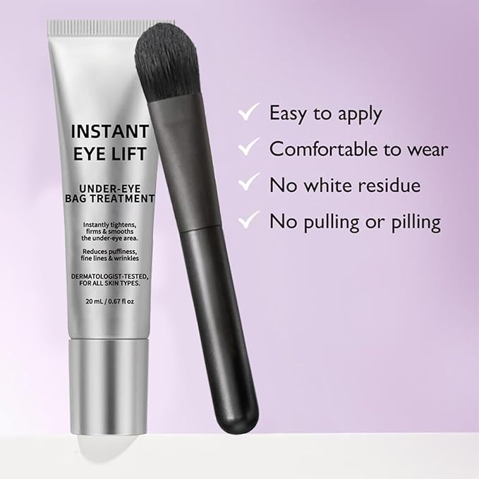 Perfection Eye Tightener, Instant & Temporary Under Eyes Tightener Cream, Easy-Wear Formula for Eye Bags & Puffiness