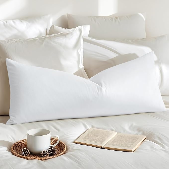 Artscope Luxury Velvet Lumbar Pillow Cover Super Soft Decorative Rectangle Pillowcases Soft Solid Cushion Cases for Couch Sofa Bedroom Car Decor 14x36 Inch White