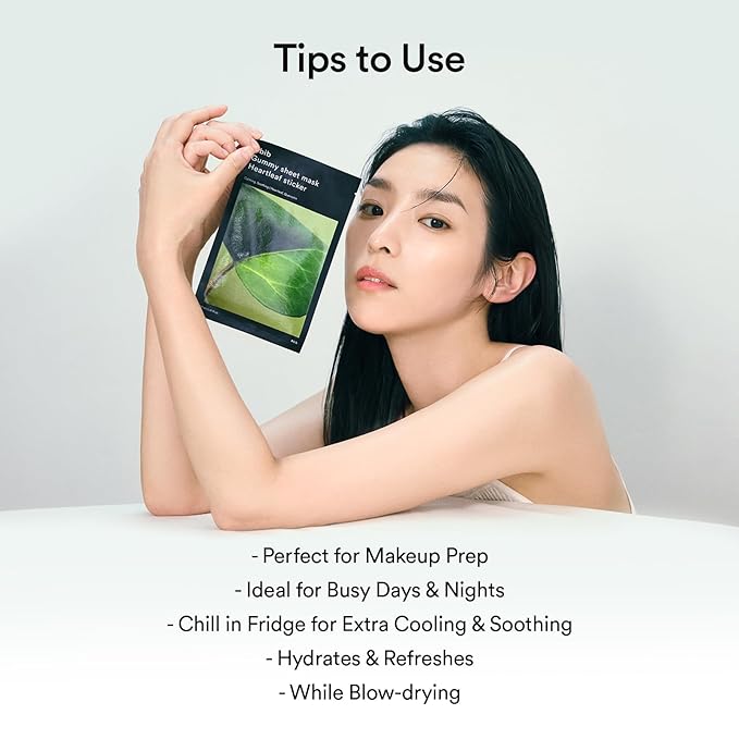 Abib Gummy Sheet Mask Vita Sticker 10 Sheets (Skin Tone) I Korean Face Mask for Sensitive Skin, Soothing & Redness Relief, Daily Skincare Treatment, K-Beauty Sheet Mask