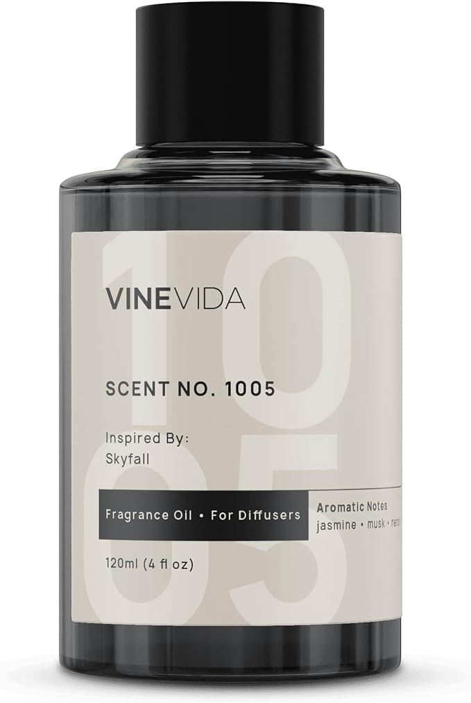 VINEVIDA (4oz) Hotel Fragrance Diffuser Oil - Hotel Scents Diffusers for Home - Cold Air Diffuser Oil - Hotel Scent Essential Oil - Scent No.1005 Inspired by Atlantis Hotel