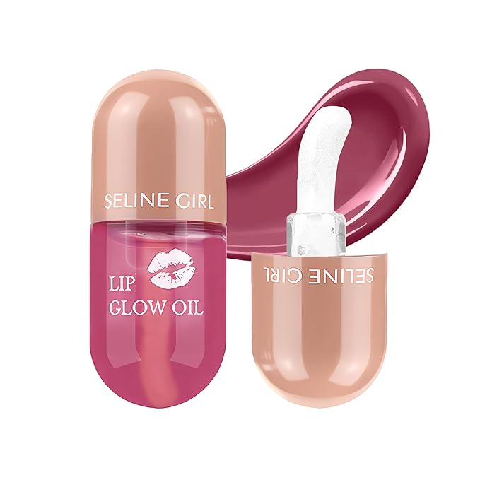 Lip Gloss, Lip Stain Makeup Smooth and Creamy Texture, Lip Tint for Women Girls, Long Lasting Lipstick, Lip Stain Makeup Moisturizing Non-Sticky #cherry