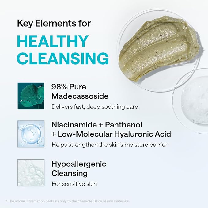 Mediheal Derma Cream Pack Cleanser [Madecassoside] - 1 Minute Mask to Foam Cleanser - Deep Cleansing & Pore Cleansing Effect - Smooth Texture Care - Hydrating & Non-Irritating Formula (4.06 fl. oz.)