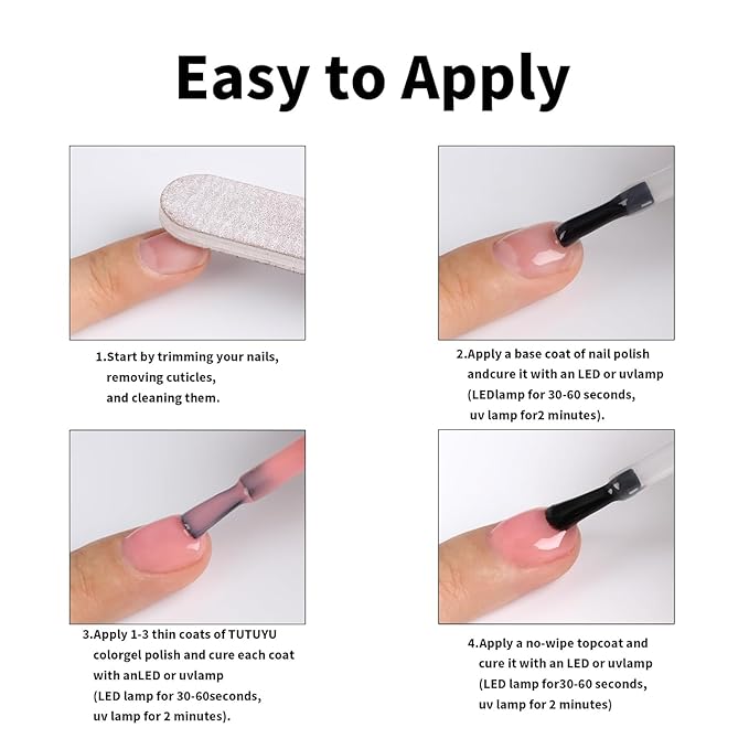 Jelly Hot Pink Gel Nail Polish,Sheer Translucent Clear Neon Hot Pink Gel Polish for Manicure Salon or DIY Nail Art at Home,0.51 Oz - GP0011