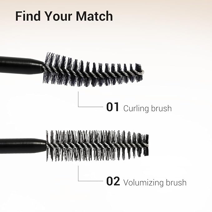 HEIMISH Dailism Smudge Stop Mascara 0.32oz/9g - Curling & Lengthening, Long-lasting, Waterproof, Smudge-proof, Non-Clumping, Washable Cleansing Korean Mascara - Black Curling