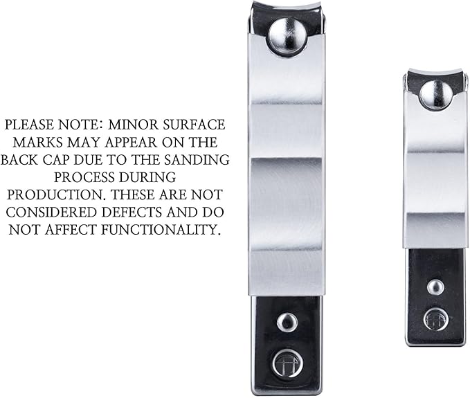 Korean High Class Nail Clippers Set, Fingernail Clipper and Toenail Clipper Cutters, Sharp Stainless Steel