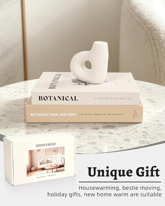 Decorative Books, Coffee Table Decor, 2 Linen Faux/Fake Books with Farmhouse Beads for Home Decor, Bookself, Entryway, Mordern Room Decor Aesthetic (Beige Grey)