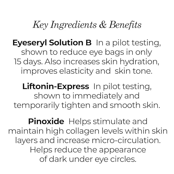 NASSIFMD Under Eye Smoother Firming Cream, Anti-Aging Eye Cream for Dark Circles, Puffiness & Wrinkles