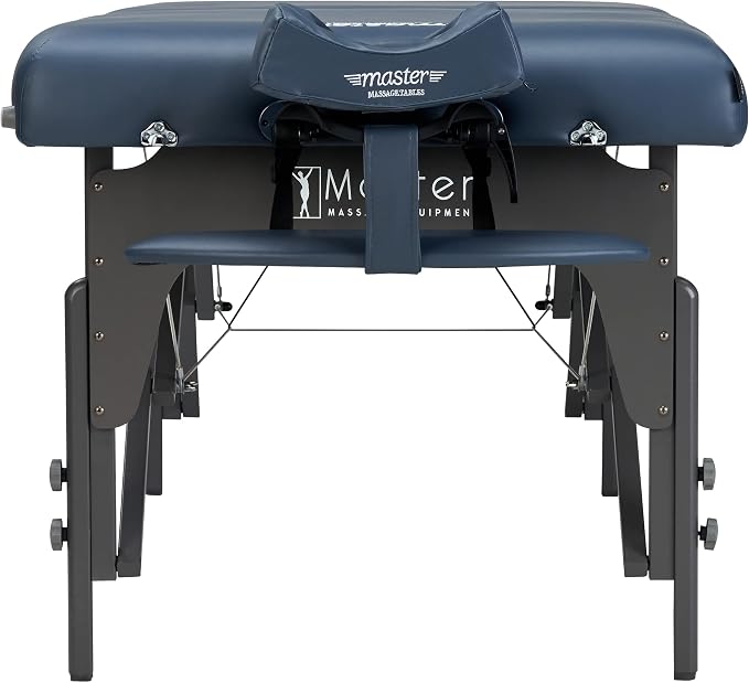 Master Massage 31" Montclair Pro Portable Massage Table Package, Memory Foam Cushioning, Reiki Panels, Shiatsu Cable Release- Tattoo Table, Spa Bed, Facial Bed