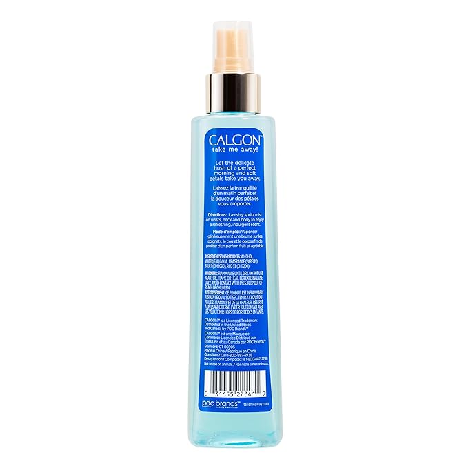 Calgon Fragrance Body Mist, Morning Glory, 8 fl oz