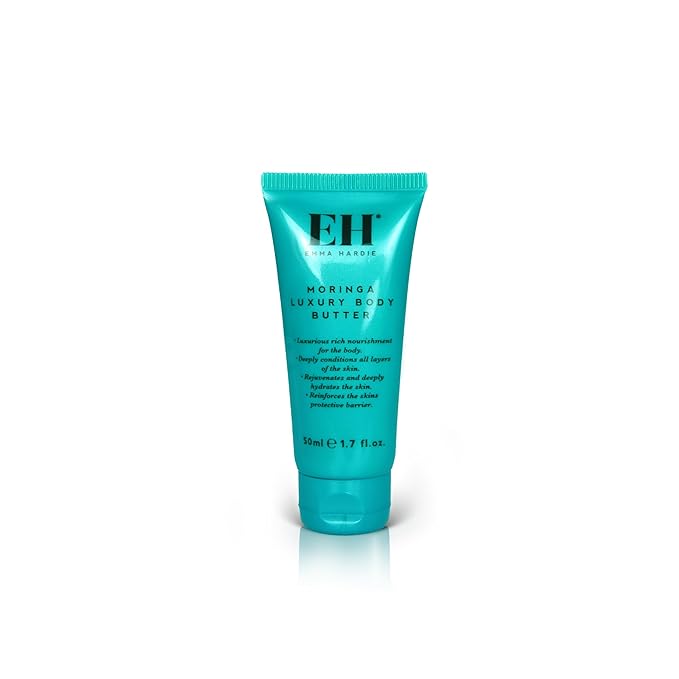 Emma Hardie 50ml Moringa Luxury Body Butter, Rich Nourishment for the Body that Helps To Reinforce The Skin's Protective Barrier, Rejuvenate and Deeply Hydrate, Vegan & Cruelty Free