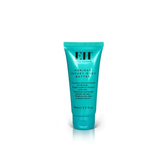 Emma Hardie 50ml Moringa Luxury Body Butter, Rich Nourishment for the Body that Helps To Reinforce The Skin's Protective Barrier, Rejuvenate and Deeply Hydrate, Vegan & Cruelty Free