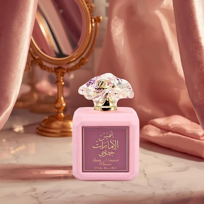 Ard Al Zaafaran Shams Al Emarat Khususi Pink Blush & Glaze & Glow Eau de Parfum Sprays 100ml (3.4 oz)