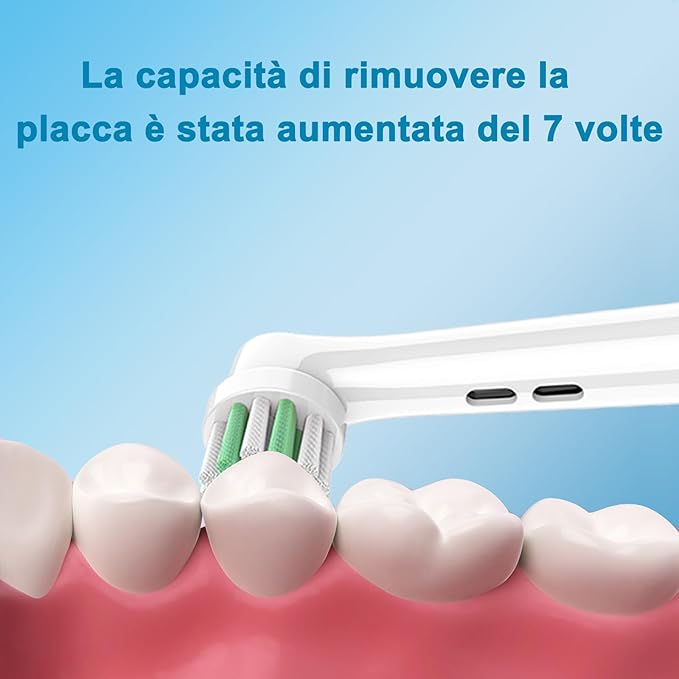 Kids Replacement Heads Compatible with Braun Oral B Electric Toothbrush, Extra Soft Replacement Toothbrush Heads for Gentle Care, Ages 3+ to 12, 8 Count