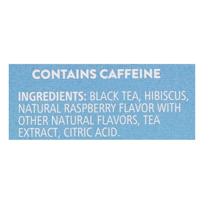 Celestial Seasonings Cold Brew Raspberry Black Iced Tea 18 Tea Bags (Pack of 5)