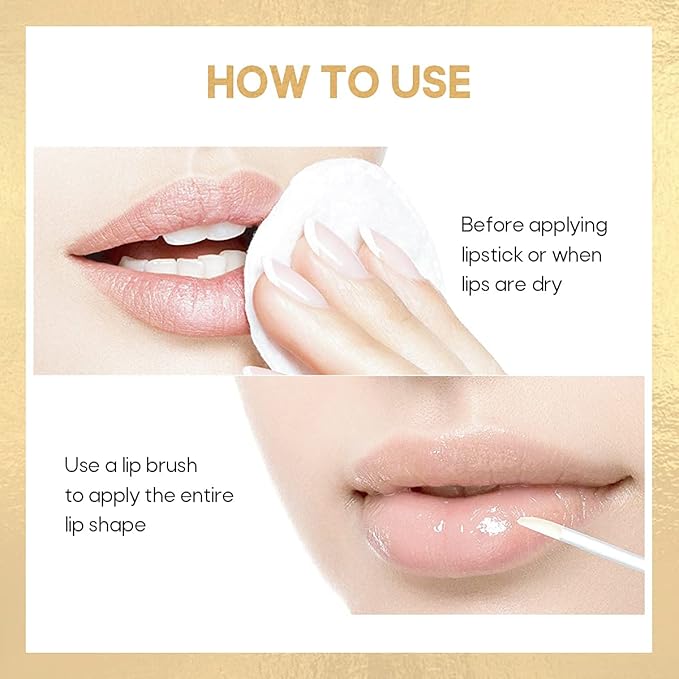 KISSIO Lip Plumperr,Lip Enhancer,Plant Extracts Plumping Lip Serum,Moisturizing Gloss for Fuller Lips and Hydrated,Beauty Lips 5.5ml,Clear
