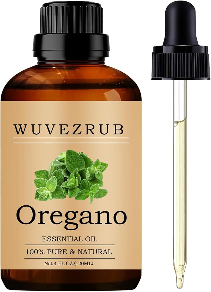 Oregano Essential Oils 120ML, Pure Oregano Essential Oil for Aromatherapy Diffuser - 4 Fl Oz
