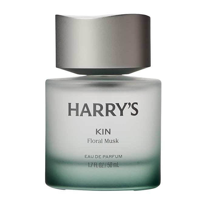 Harry's Kin Men's Cologne - Floral Musk Scent - 1.7 fl oz - Notes of Blackcurrant, Musk & Cashmere Wood - Long-Lasting Eau de Parfum Men's Fragrance