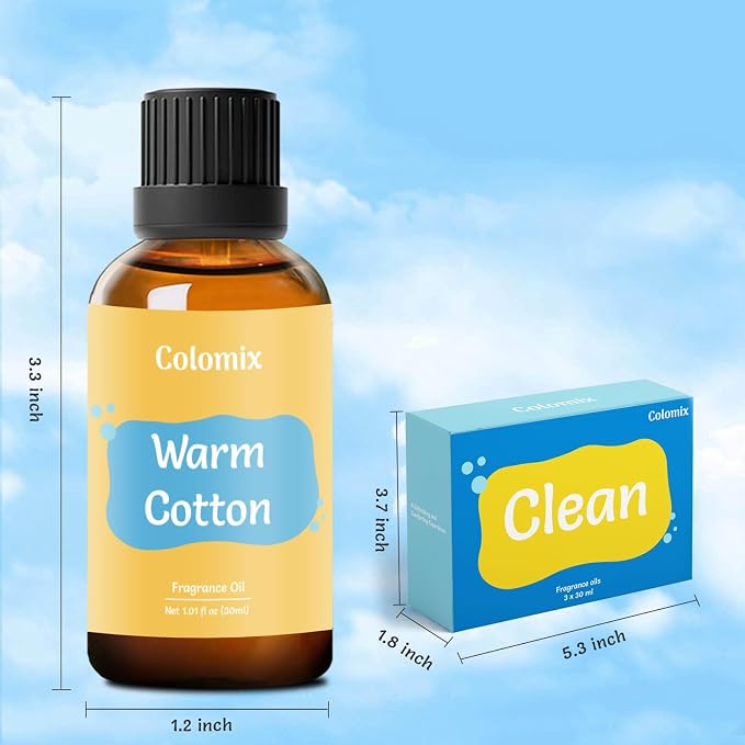 Fragrance Oils Set - 30mlx3 Premium Clean Essential Oils for Diffusers for Home, Fragrance Oil for Soap Supplies, Candle Making, Spring Scented Oils Gift, Refreshing Fragrance Oils for Aroma