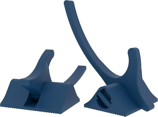 Hip Flexor, Iliacus  & Psoas Release Tool V2 – Reinforced Trigger‑Point Massage Hook for Sciatica, Back & Posture Relief | Myofascial Self‑Therapy Device (Blue)