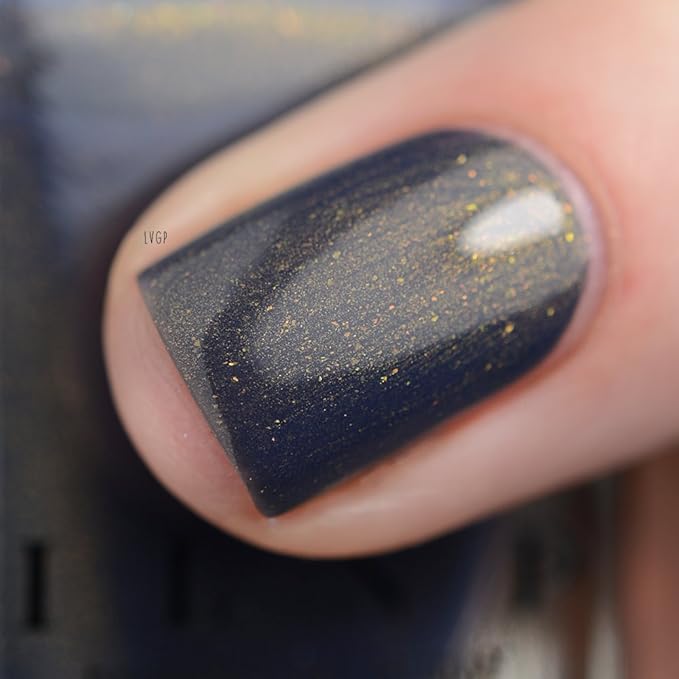 ILNP The Boulevard - Slate Grey Shimmer Nail Polish