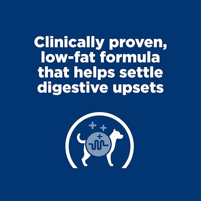 Hill's Prescription Diet i/d Low Fat Digestive Care Wet Dog Food | #1 Veterinarian Recommended, Rice, Vegetable, & Chicken Stew, 5.5 oz. Cans, 24-Pack