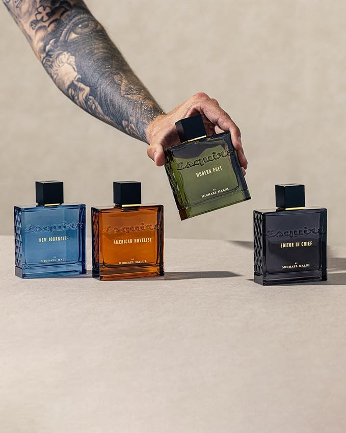 Michael Malul Modern Poet Esquire Fragrance Eau de Parfum for Men - 100ml | 3.4oz