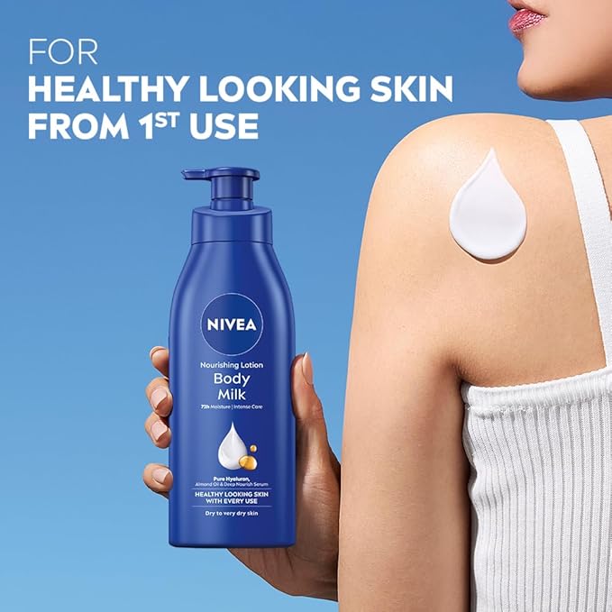 Nivea Nourishing Lotion Body Milk Richly Caring For Very Dry Skin, 400ml